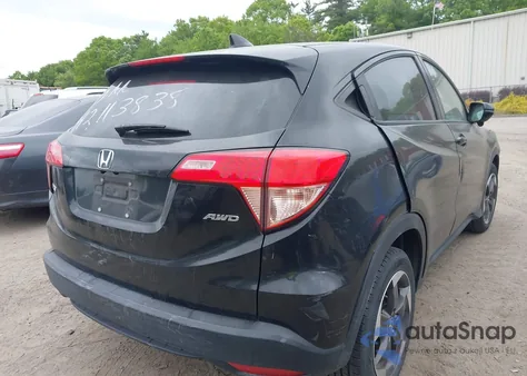 2018 Honda Hr-V Ex from USA, damaged, VIN 3CZRU6H5XJM728481